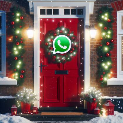 El "modo Nochebuena" de WhatsApp se puede activar a través de un tipo de programa llamado launcher