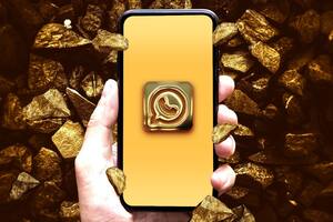 El modo oro llegó a WhatsApp Plus