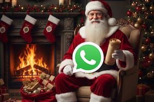 Cómo activar el “modo Papa Noel” de WhatsApp