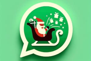 El "modo Papá Noel" de WhatsApp es muy buscado para la Navidad