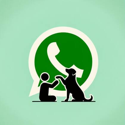 El "modo perro" de WhatsApp se puede activar con imágenes propias y un tipo de programa llamado launcher