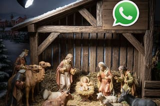 Cómo activar el “modo pesebre” de WhatsApp