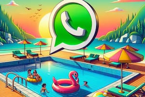 El "modo pileta" para WhatsApp