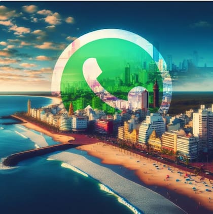 El "modo Punta del Este" se puede activar con imágenes generadas por inteligencia artificial