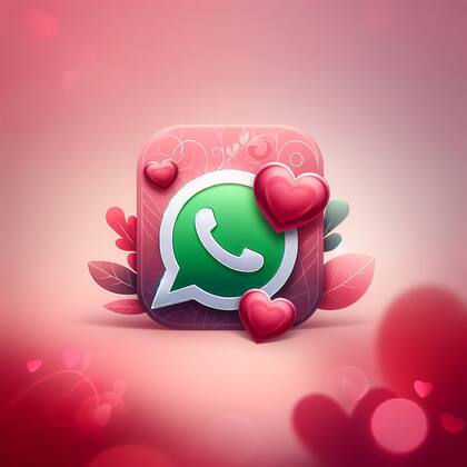 El “modo San Valentín” de WhatsApp se puede activar con imágenes propias y un tipo de programa llamado launcher