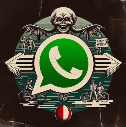 El "modo Stranger Things" de WhatsApp es un cambio estético que modifica el logo de la aplicación