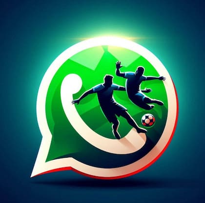 El "modo Superclásico" permite reemplazar el logo de WhatsApp
