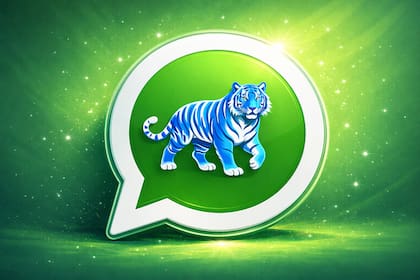 El "modo tigre azul" se puede configurar en pocos paso en WhatsApp