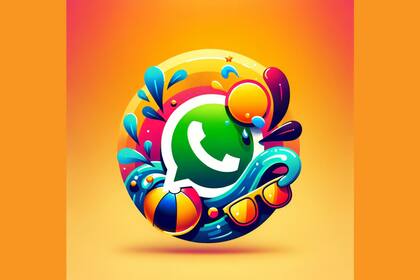 El "modo verano" es una alternativa para teñir la app de mensajería con símbolos alusivos a esta estación