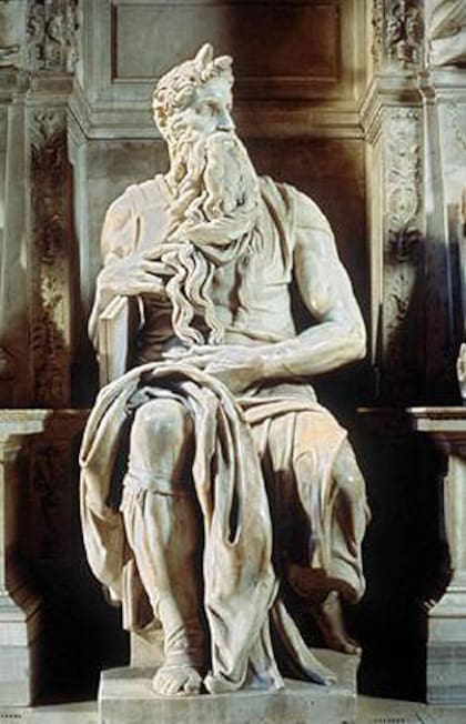 El mármol Moisés fue restaurado en 2019