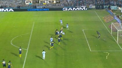 El momento crucial: ¿tocó la pelota Zampedri antes de que le llegara a Rodríguez?