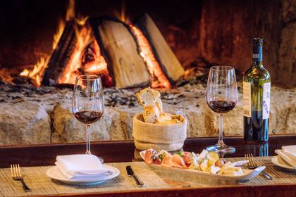 El momento de disfrutar del Wine Bar de Los Cauquenes.