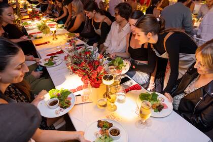 El momento de la entrada.