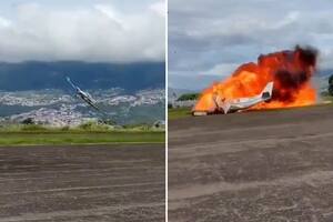 El momento de la explosión