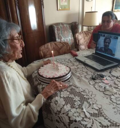 El momento de la torta