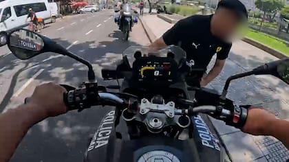 El momento de la detención