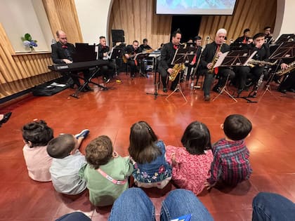 El momento de la Big Band de la Orquesta Sinfónica