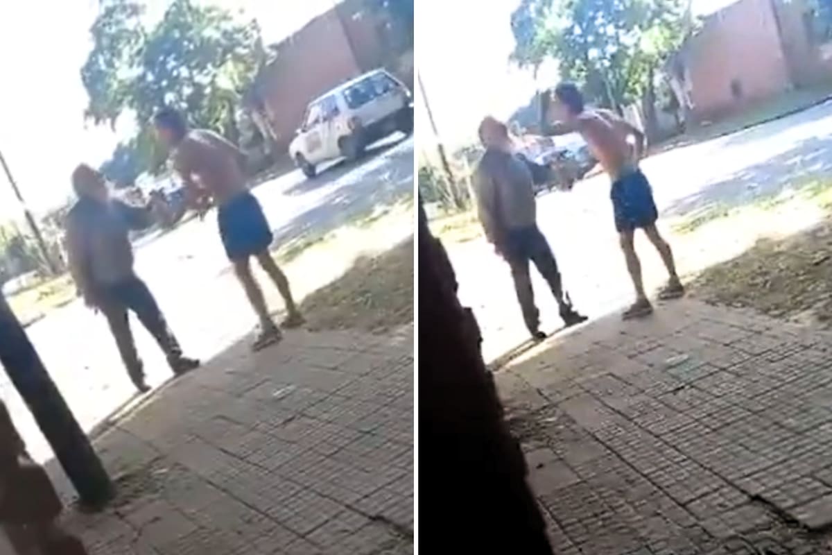 Video: discutió con un joven y le disparó cinco tiros en plena calle de La Plata