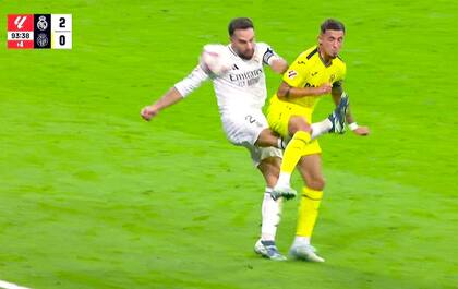 El momento de la terrible lesión de Dani Carvajal