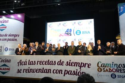 El momento del acto inaugural