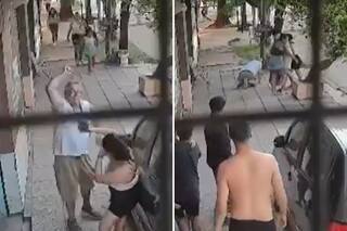 Un hombre golpeó a sus familiares con un palo, tuvo un infarto y murió