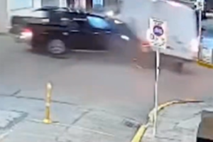 Las imágenes de un choque en Luján donde no hubo muertos de milagro