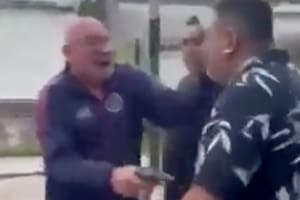 El momento del disparo mortal