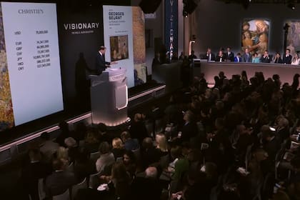 El momento del remate de la obra de Seurat que quedó sexta en el top ten mundial