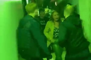 El momento en el que agreden a Claire Foden, la mamá del futbolista de Manchester City