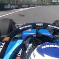 El fuerte incidente que sufrió Alex Albon tras atropellar a una marmota