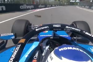 El fuerte incidente que sufrió Alex Albon tras atropellar a una marmota