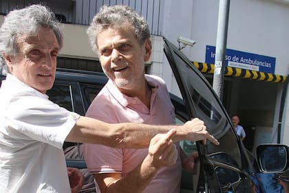 El momento en que Alfredo Casero recibió el alta