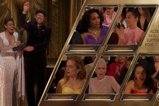 La fría reacción de Angela Bassett frente a la victoria de Jamie Lee Curtis