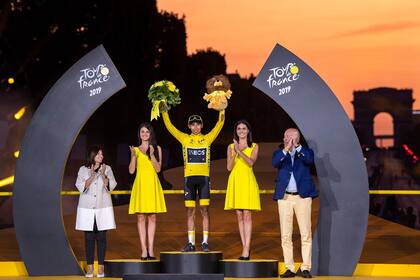 El momento más feliz: Egan Bernal, ganador del Tour de France 2019