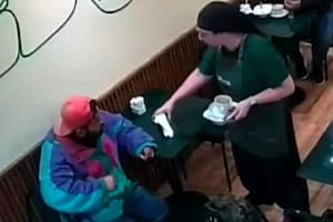 Un hombre se negó a pagar y le pegó una trompada a la mesera de un bar