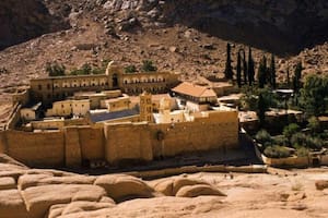 El monasterio de Santa Catalina es el recinto religioso de su clase más antiguo del mundo.