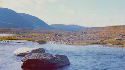 El monte Halti en Noruega
