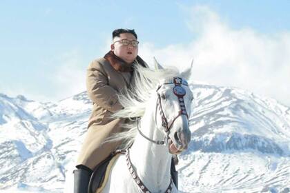 Kim, a caballo
