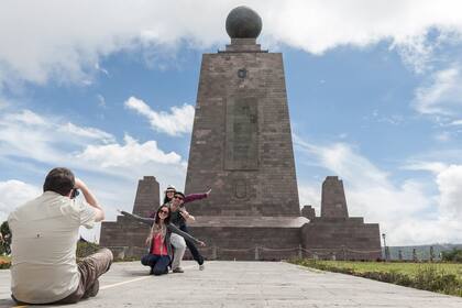 El monumento a la mitad del mundo