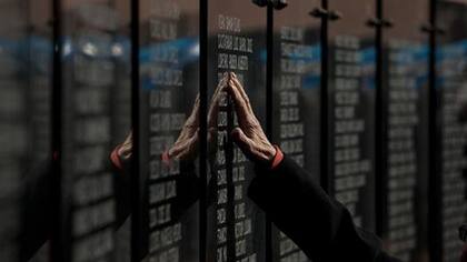 El monumento a los soldados caídos en Malvinas