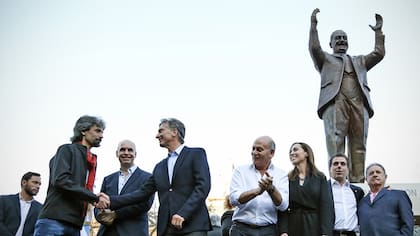 El monumento a Perón inaugurado es el primero de la Capital Federa
