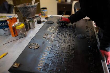 El Monumento a San Martín fue restaurado: los secretos de su “internación y cura” en el MOA