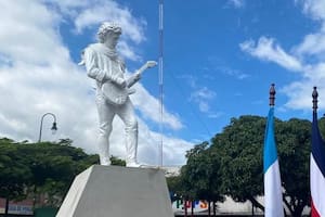 Inauguraron en Costa Rica un monumento en homenaje a Gustavo Cerati