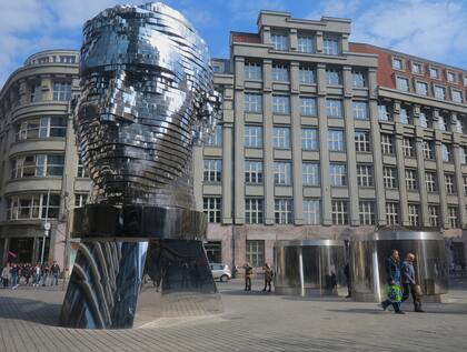 El monumento mecánico (y deconstruido) a Franz Kafka