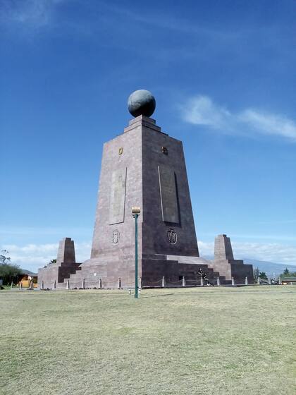 El monumento Mitad del mundo