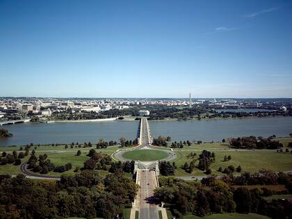 El monumento sería colocado en la rotonda que se ubica entre el Puente Arlington Memorial y el Cementerio Nacional de Arlington (Wikimedia Commons/National Park Service. U.S. Department of the Interior)