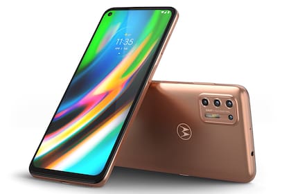 El Moto G9 Plus se destaca por su cuadruple cámara de 64 megapixeles