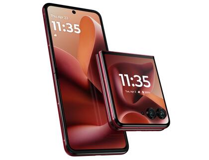 El Moto Razr 60 Ultra tiene una pantalla externa de 4 pulgadas y una interna plegable es de 7 pulgadas