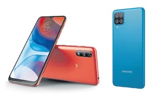 El Motorola E7i y el Samsung Galaxy A12, que ya viene con cuatro cámaras