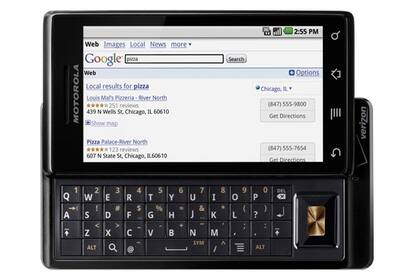 El Motorola Milestone es el primer teléfono con Android que llega al país, contará con la última versión del sistema operativo de Google